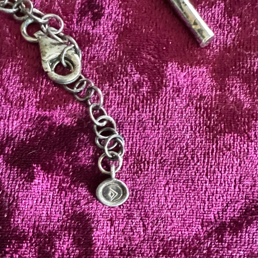 Silpada Silver Bar Drop Necklace & Earring Set - Picture 5 of 9